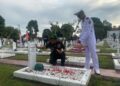 Dandim 0415/Jambi hadiri Ziarah di TMP Satria Bhakti