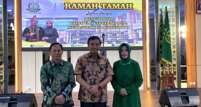 Ketua DPRD Jambi Apresiasi Dedikasi Elan Suherlan Selama di Jambi, Edi Purwanto: Selamat Menepati Tugas Baru di Kejagung
