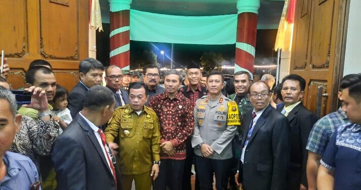 Ketua DPRD Jambi Beserta Rombongan Pantau Pelaksanaan Malam Natal