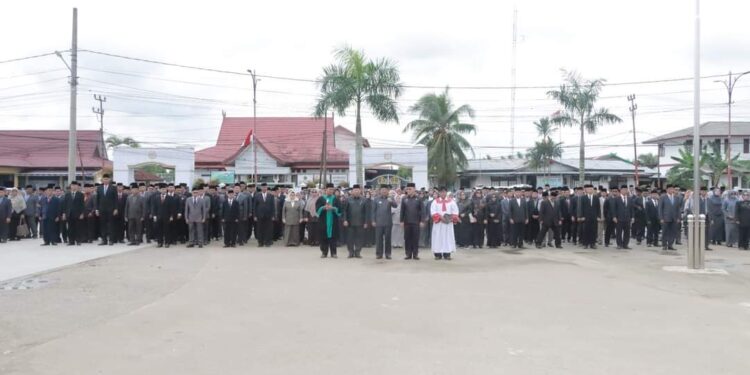 Kukuhkqn Pejabat, Bupati Tegaskan Netralitas ASN Pemilu 2024