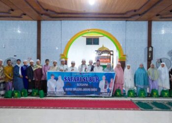 Anwar Sadat Safari Subuh di Masjid Nurul Yaqin Desa Lumahan