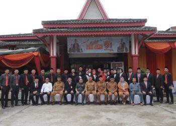 Wabup Tanjabbar Pimpin Upacara HUT ke-61 Bank 9 Jambi Cabang Kualatungkal