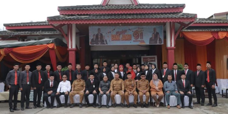Wabup Tanjabbar Pimpin Upacara HUT ke-61 Bank 9 Jambi Cabang Kualatungkal