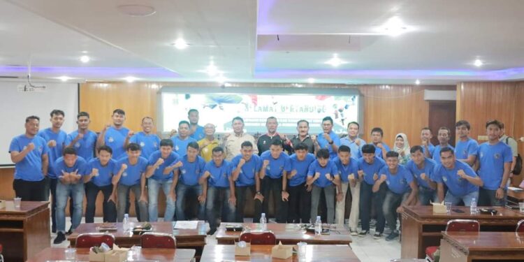 Hairan Lepas Tim Sepak Bola Tanjabbar Ikuti Gubernur Cup Tahun 2024