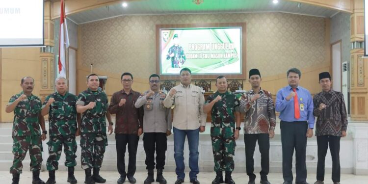 Wabup Hairan Buka Kegiatan Kodam II/Sriwijaya Masuk Kampus