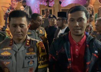Ketua DPRD Jambi Pantau Pengamanan Malam Tahun Baru 2023 bersama Kapolda Jambi