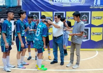 Direktur RPM Budidaya Tutup Turnamen BAHAGIA Futsal Cup