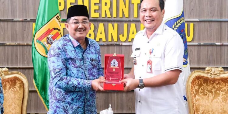 Dalam Rangkaian Study Tiru, Anwar Sadat Kunker ke Kota  Banjar Baru Kalsel