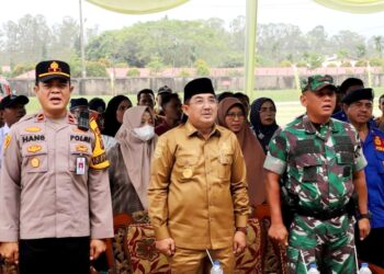 Anwar Sadat Resmikan Pos Damkar Kecamatan Tebing Tinggi