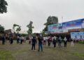 Walaupun Diguyur Hujan, Pujakesuma Jambi Sukses Gelar Senam Pagi di RPM