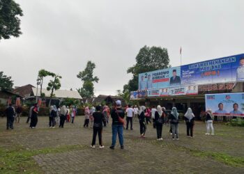 Walaupun Diguyur Hujan, Pujakesuma Jambi Sukses Gelar Senam Pagi di RPM