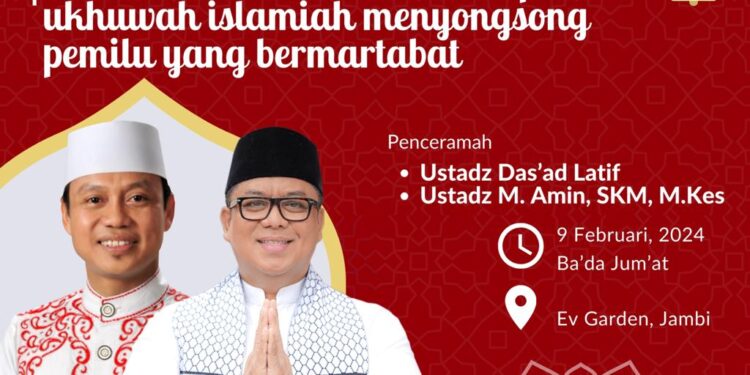 Guntur Muchtar: Melalui Isra’ Mi’raj Nabi Muhammad  SAW, Mari Kita Perkuat Ukhuwah Islamiah Menyongsong Pemilu yang Bermartabat