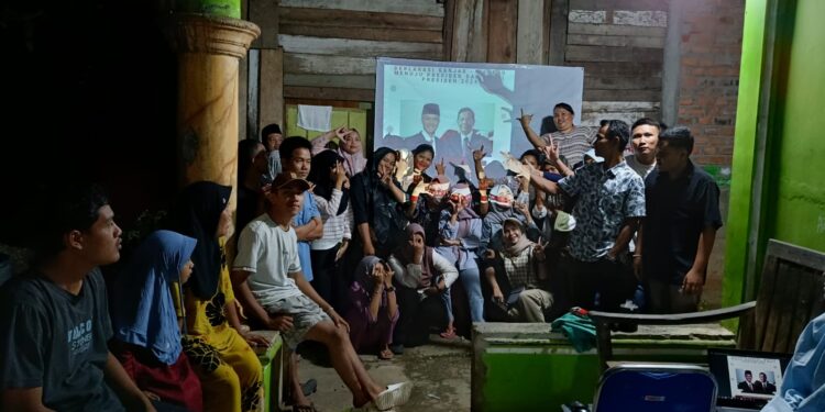 Anak Muda Barisan Golput Sarolangun Deklarasi Dukung Ganjar Mahfud