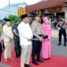 H. Abdullah Hadiri Acara Firewell Parade Polres Sambut Kapolres Baru Tanjab Barat