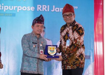 Gubernur Al Haris Resmikan Studio Multipurpose RRI Jambi