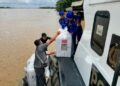 Banjir Tak Kunjung Surut, Polairud Polda Jambi Turun Bantu Kelancaran Pemilu 2024