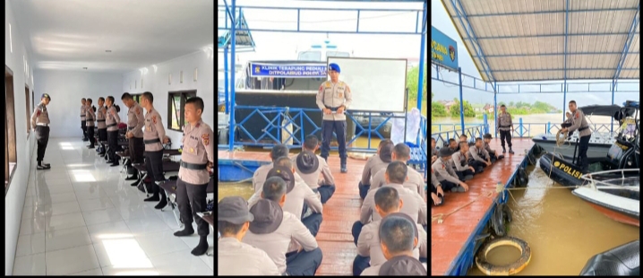 Polairud Lakukan Orientasi dan Pemahaman Tupoksi 10 Personil Remaja