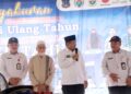 Bupati Tanjabbar Hadiri HUT Ke-XII Desa Muntialo