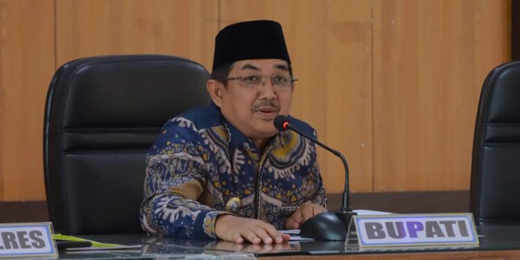 Bupati Anwar Sadat Hadiri Rakor Lintas Sektoral Operasi Ketupat Idul Fitri 1445 H