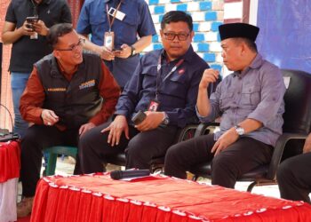 GUBERNUR AL HARIS LAUNCHING REPEATER GSM DI KAWASAN MUARA HEMAT