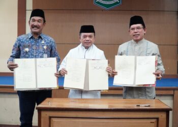 Ramadhan ke 5, Al Haris Silaturahmi Bersama Masyarakat Sungaipenuh dan Teken MoU
