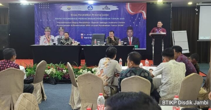 BTIKP Disdik Jambi Disdik Jambi gelar Rakor Perencanaan Pendidikan tahun 2025