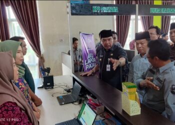 Dampingi Pj Bupati, Ketua Komisi III DPRD Merangin Hadiri Launching Mall Pelayanan Publik di Kantor DPMPTSP-TK