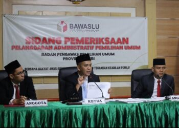 Bawaslu Jambi Kembali Gelar Sidang Dugaan Pelanggaraan Administratif