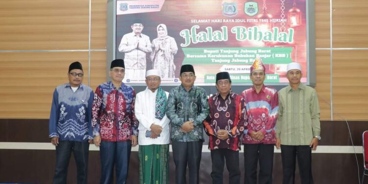 Gelar Halal Bihalal Bersama KBB Tanjabbar, Anwar Sadat : Untuk Pererat Tali Silaturahmi