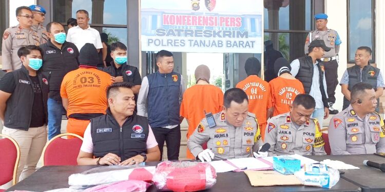 Berhasil Ungkap Komplotan Curnmor, Kapolres Tanjab Barat Sebut Atensi Pimpinan