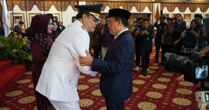 Lantik Varial Adhi Putra Pj. Bupati Tebo, Gubernur Al Haris Tekankan Jaga dan Kawal Pelaksanaan Pilkada 2024