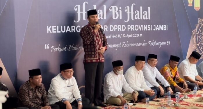 Halal Bihalal DPRD Provinsi Jambi, Edi Purwanto: Ini Halal Bihalal Terakhir Saya Sebagai Ketua DPRD Jambi