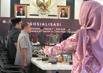 Sosialisasi Pencegahan Tindak Pidana Korupsi, Ketua DPRD Jambi: Kami Komitmen Berantas Korupsi