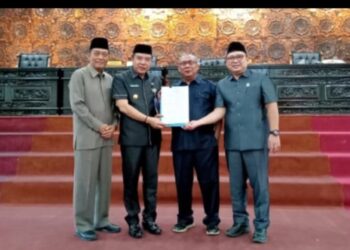 Dewan Dengarkan Pendapat Akhir dari Pemerintah, Terkait 5 Raperda Inisiatif DPRD Merangin