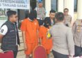 Gulung Sendikat Curanmor, Polres Tanjab Barat Amankan 2 Tersangka dan 8 Sepeda Motor