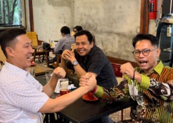 Dua Kader Terbaik Banteng dan Garuda Gelar Ngopi Bareng, Sinyal Duet Di Pilwako Jambi 2024