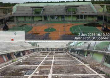 Telan Anggaran Puluhan Milyar, Proyek Sport Center Tanpa Pengawasan