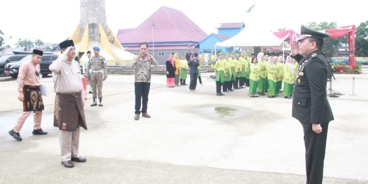 Bupati Anwar Sadat Pimpin Upacara Harla Pancasila 2024