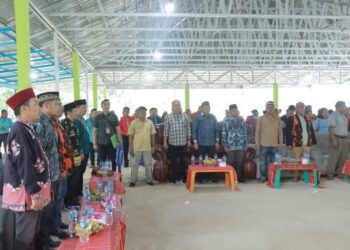 Bupati Tanjabbar Hadiri Pelantikan  PPTSB Cabang Tungkal Ulu – Batang Asam