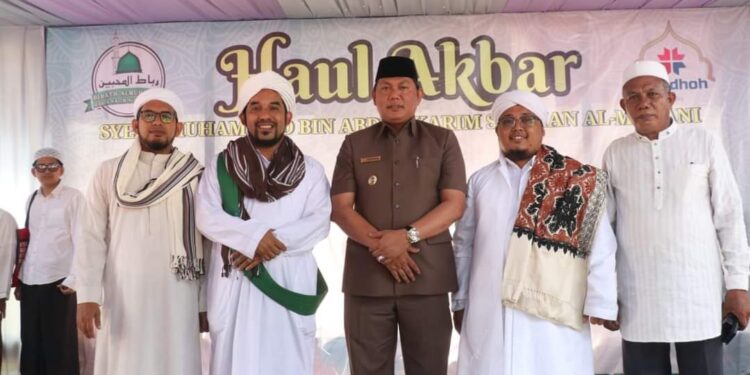 Wabup Hairan Ajak Masyarakat Jadi Penerus Dakwah Syekh Samman Al-Madani