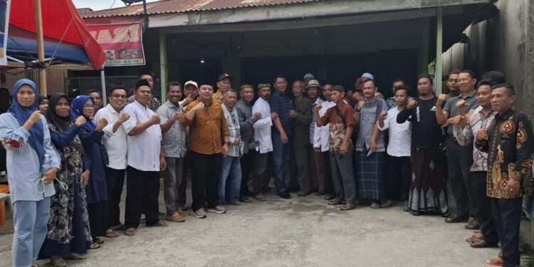 Silaturahmi di Kecamatan Tebing Tinggi, Hairan Diteriaki “Bupati”