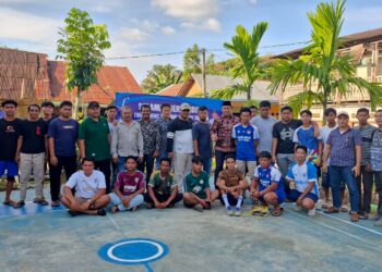 Buka Turnamen Sepak Takraw  Merlung Cup I, Hairan Apresiasi Pemuda Karang Taruna 