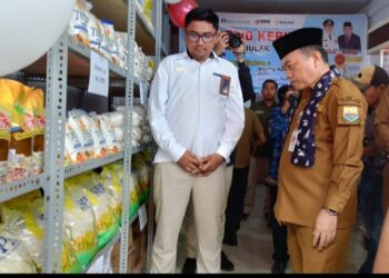 Al Haris Resmikan Toko TPID di Pasar Siulak Kerinci, Upaya Kendalikan Harga Pangan