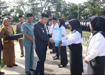 1.312 PPPK 2023 Merangin Terima SK, Pj Bupati: 2024 ini akan kita rekrut lagi PPPK Tenaga Guru, Kesehatan dan Formasi Teknis