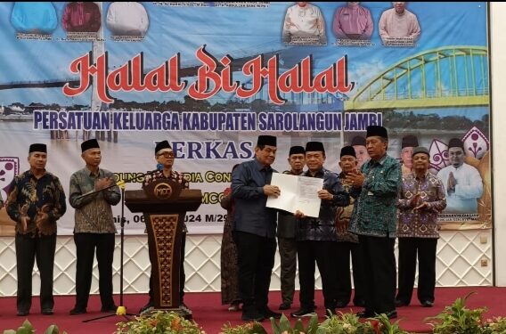 Disaksikan CE, Perkasa Deklarasi Dukung Haris-Sani di Pilgub Jambi 2024