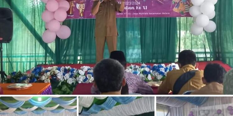 Kades Muntialo Hadiri Pelepasan Peserta Didik PAUD Cempaka Ungu Angkatan ke-XI Tahun 2023/2024