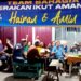 Dukung Hairan-Amin, Warga Jalan Bahagia Dirikan Posko Pemenangan