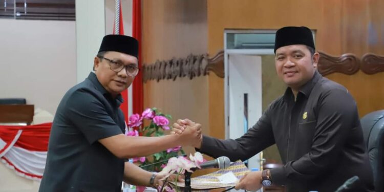 Penyampaian Nota Pengantar Rancangan Perubahan KUA dan PPAS APBD TA 2024 oleh Bupati, DPRD Gelar Paripurna 