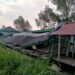 Tiga Ruang Belajar SMKN 1 Tanjab Barat Roboh Akibat Rapuh