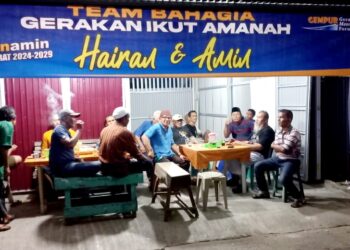 Inginkan Perubahan, Warga Lorong Purworejo Tegakkan Posko Pemenangan Hairan-Amin